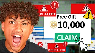 NEVER Click On Roblox Ads..