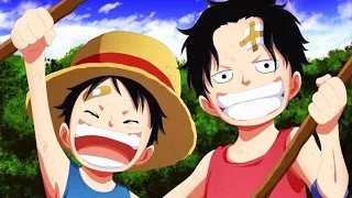 JUST A FRIEND [AMV] | ACE | LUFFY | SABO | ONE PIECE Brotherhood | #BestAnime