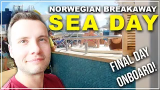 Our Final Sea Day Onboard the Norwegian Breakaway! | Vloggers Extravaganza Group Cruise 2023 Wrap Up