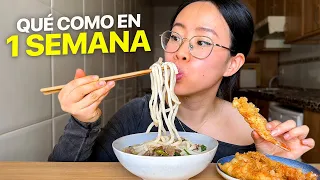 Qué Como en 1 SEMANA (#4) | Cocina con Coqui ✌️