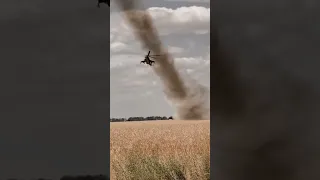 Ukrainian army aviation Mi-24V firing rockets. #mi24 #helicopter #attackhelicopter #war #ukraine