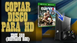 Como Copiar Disco para o HD em Xbox 360 RGH