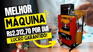 7 MÁQUINAS INCRIVEIS PARA EMPREENDER E LUCRAR! (Comece uma mini Fábrica)