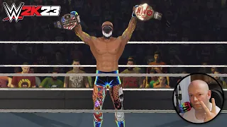 WWE 2K23 ● How To Get Double Title Entrances For Created Superstars