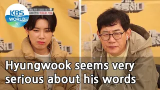 Hyungwook seems very serious about his words (Dogs are incredible) | KBS WORLD TV 210421