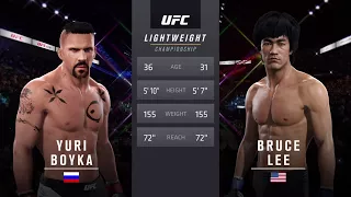 Yuri Boyka Vs Bruce Lee 2 EA Sports UFC 2