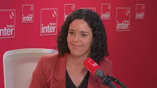 La candidate Manon Aubry répond aux jeunes électeurs