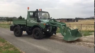 Unimog + Frontlader