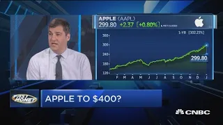 Wall Street's biggest Apple bull says the tech giant could hit $400