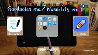 Notability mi Goodnotes mu? Notability inceleme videosu part 1 /ipad not uygulaması