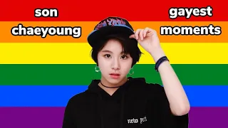 son chaeyoung gayest moments (feat. michaeng)