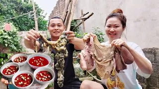 Tiết Canh Dê - Pịa Dê Ăn Mừng Bán Được Mía  - Trai Xứ Mường