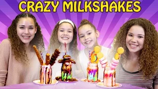 CRAZY Candy Birthday Milkshakes! Gracie's 15th Birthday Surprise!!