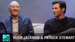 Hugh Jackman & Patrick Stewart Answer "Logan" Fan Questions | MTV News