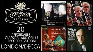 20 Affordable, classical, audiophile records from London/Decca