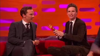 Benedict Cumberbatch, Tom Hiddleston, and Eddie Redmayne being friends