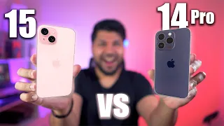 iPhone 15 vs iPhone 14 Pro  ⚠️ Cuidado con tu Elección 📲 Todas las DIFERENCIAS