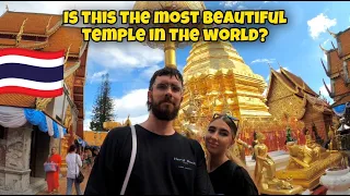 🇹🇭 This temple was INCREDIBLE! 📍Wat Phra That Doi Suthep, Chiang Mai Thailand