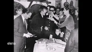 ♫ John and Ringo at the birthday party of Roy Orbison, 1964