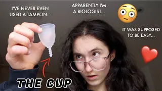 I TRIED USING A MENSTRUAL CUP FOR THE FIRST TIME 😳 | My Honest Experience & Advice from my Sister