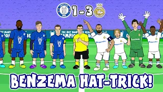 🔥Benzema Crushes Chelsea!🔥 (Champions League 1-3 vs Real Madrid 2022 Hat-trick Goals Highlights)