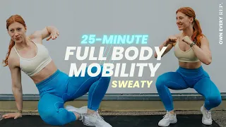 25 Min. Sweaty Mobility Workout | Full Body Circuit Training | w/ Modifications | DAY 5 #OER