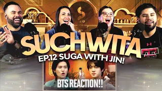 BTS "Suchwita Ep. 12 Suga with Jin" Reaction - Can’t help but love this guy 😊 | Couples React