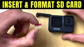 GoPro Hero 10: How to Insert & Format SD Card (Quickly)