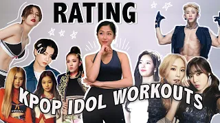 I Exercised Like KPOP IDOLS For A Week | Who Has The Best Workout? (BTS, BLACKPINK, etc) | Mish Choi