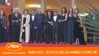 LES PLUS BELLES ANNEES D'UNE VIE - Les marches - Cannes 2019 - VF