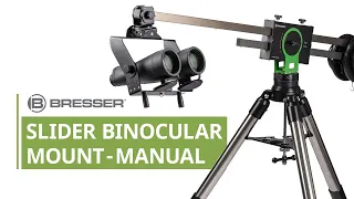 BRESSER Slider Binocular Mount - Manual