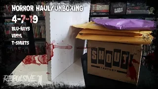 Horror [and More] Haul and Unboxing: 4/7/19 | Shout! Select, Troma, Arrow, etc.