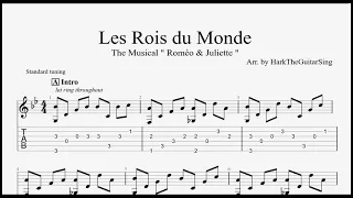 Les Rois du Monde (Guitar) 世界之王 The Kings of The World | The Musical “Roméo & Juliette” 音樂劇「羅密歐與茱麗葉」