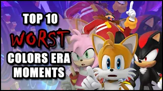 Top 10 Worst Colors Era Moments | Characters In-Depth