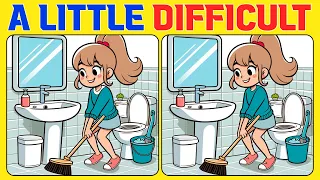 🧠🧩Spot the Difference | Brain Workout 《A Little Difficult》