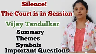 Silence!The Court is in Session/Summary/Themes/Symbols/Questions