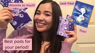 How to be COMFORTABLE on your period w/ Always Infinity pads!