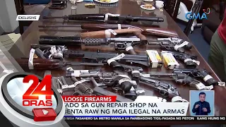 4 arestado sa gun repair shop na nagbebenta raw ng mga ilegal na armas | 24 Oras