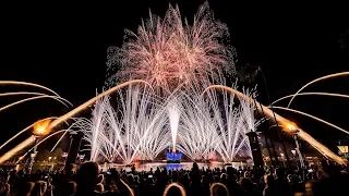 Illuminations Reflection of Earth [Fisheye] From the Canada Boat Dock | Epcot Walt Disney World [4K]