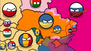 Russian invasion of Ukraine (2014-2022) Countryballs