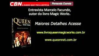 Entrevista Marcelo Facundo autor Livro Magic Works a Rádio CBN