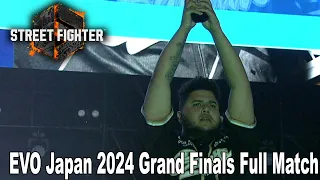 Evo Japan 2024 Street Fighter 6 Grand Finals MenaRD VS Kakeru Full Match