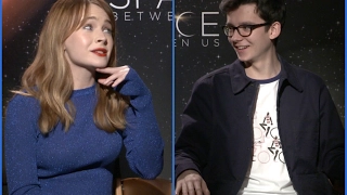 Britt Robertson and Asa Butterfield on online dating, Tinder and being romantic