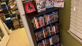 130 Blu-Rays! New Movie Bookcases & Complete Blu-Ray, 4K, DVD Collection!