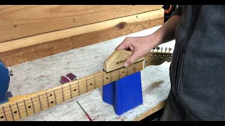 Tutorial - How to Roll Sharp Fret Ends and Fix Fret Sprout