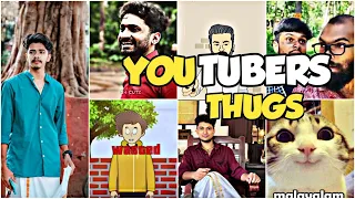 Malayalam youtubers thug life | akhil nrd | ikru entertainments | youtubers thug life Malayalam