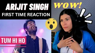 FIRST TIME REACTION TO ARIJIT SINGH - TUM HI HO - LIVE l AMAZING VOCALS!