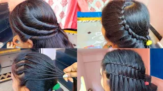 4 Unique pretty Hairstyles for weddings and functions| 4 Beautiful Hairstyle tutorials| #hairstyles