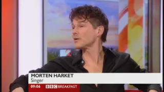 Morten Harket interview BBC Breakfast News , May 2012.