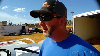 Interview with Bobby Bragg at Laurens County Speedway 2021